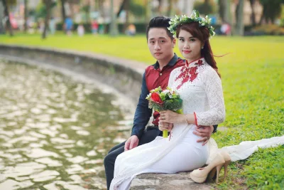 Áo dài trắng áo dài trắng thuần Việt [JUX75D]