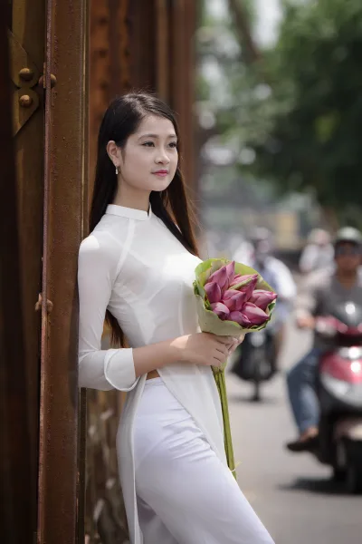 Áo dài trắng album thanh lịch [SIJRG5]