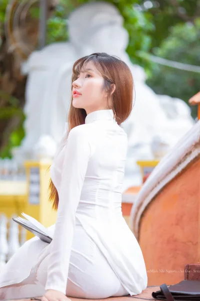 Album áo dài trắng duyên thầm áo dài trắng [IHYCCJ]