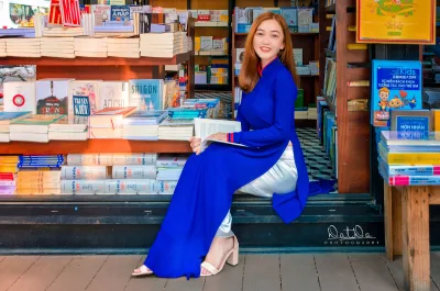 Ấn tượng áo dài xanh áo dài xanh [XRRVEH]