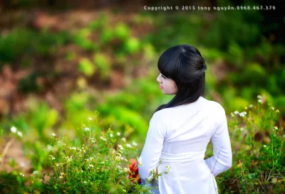 Hình nền áo dài trắng mộc mạc [JYSYRI]