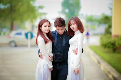 Yêu kiều áo dài trắng kỷ yếu [GHRSTP]