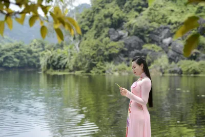 Nổi bật áo dài hồng áo dài hồng [MQNTIA]