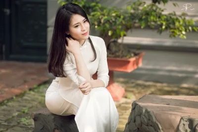Khoảnh khắc áo dài trắng mong manh [EZJ1AB]