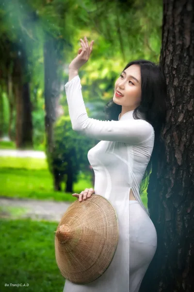 Áo dài trắng duyên thầm nuột [HPYNKI]