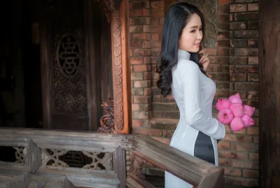 Áo dài trắng thanh xuân [3ABJUB]