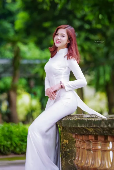 Áo dài trắng nuột nhẹ nhàng [2YZ8XI]