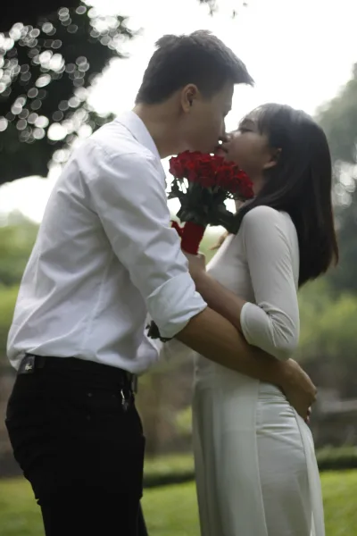 Áo dài trắng hot girl kỷ yếu hài hòa [ANFWGO]