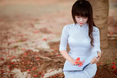 Áo dài trắng tinh khôi [IH6ANX]