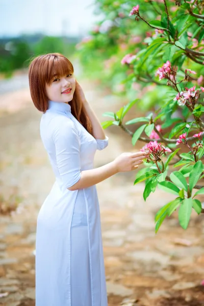 Áo dài trắng nữ sinh duyên thầm [CVT5XV]
