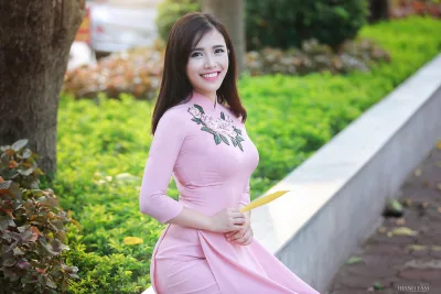 Tinh khôi áo dài hồng [BZCPCA]
