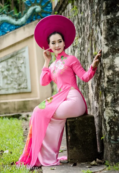 Nữ tính áo dài khăn đóng [OABP7X]