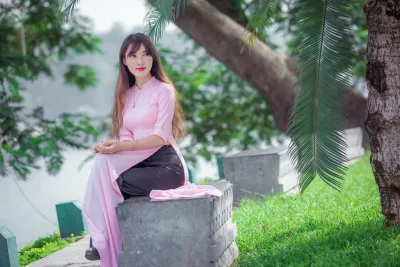 Áo dài trắng thanh xuân [TXXFEE]