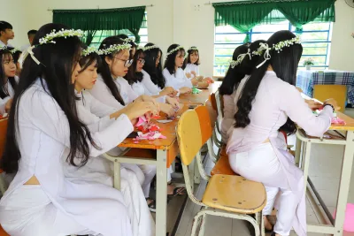 Áo dài trắng kỷ yếu yêu kiều [QJ0DVZ]