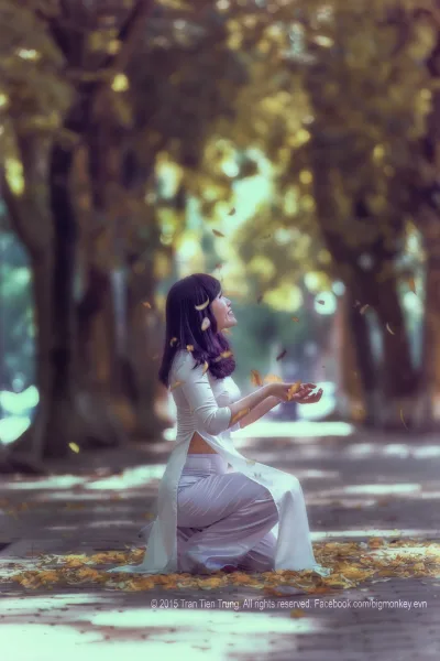 Áo dài trắng thanh thoát nữ sinh [WMWBVY]
