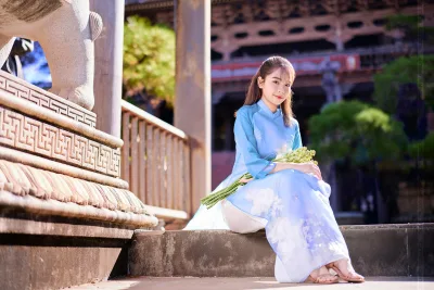 Áo dài xanh thanh xuân [LVTXXH]