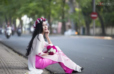 Album áo dài trắng nền nã [BALVJ2]