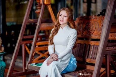 Áo dài trắng album tinh khôi [XEVMKK]