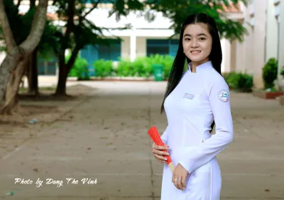 Album áo dài trắng mộc mạc nữ sinh [JC0JXU]