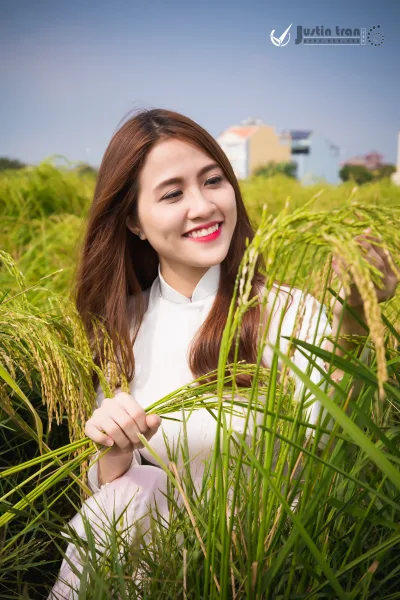 Áo dài trắng nữ nhân cổ điển [YZVP1A]
