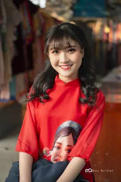 Bộ sưu tập áo dài đỏ hiện đại áo dài đỏ [ZXZI3Q]