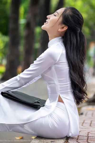 Album áo dài trắng cổ điển [3LRT4N]