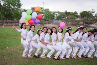 Áo dài trắng kỷ yếu tuyển chọn [PVCSOE]