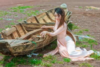 Áo dài hồng thanh xuân [SLRPMU]